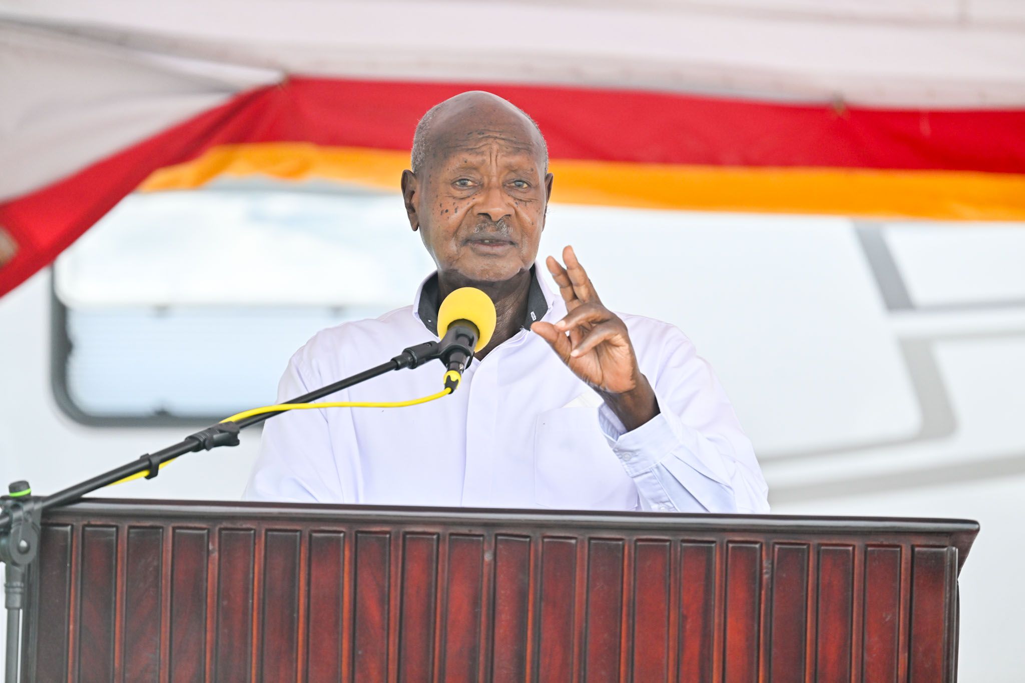 President Museveni names Uganda’s Crude Oil ” Pearl Sweet Petroleum”.