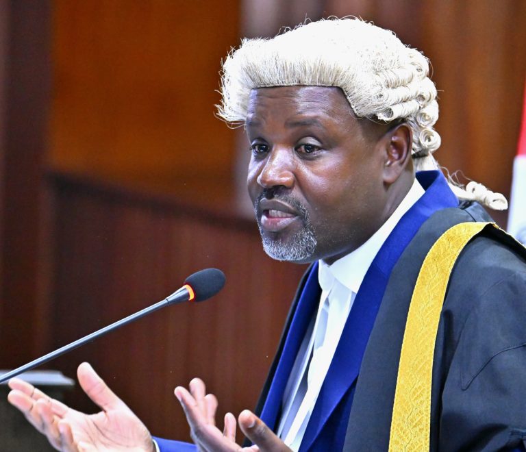 Deputy Speaker Thomas Tayebwa during a plenary.